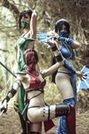 Mortal Kombat Girls - Sonya - Skarlet - Jade - Kitana